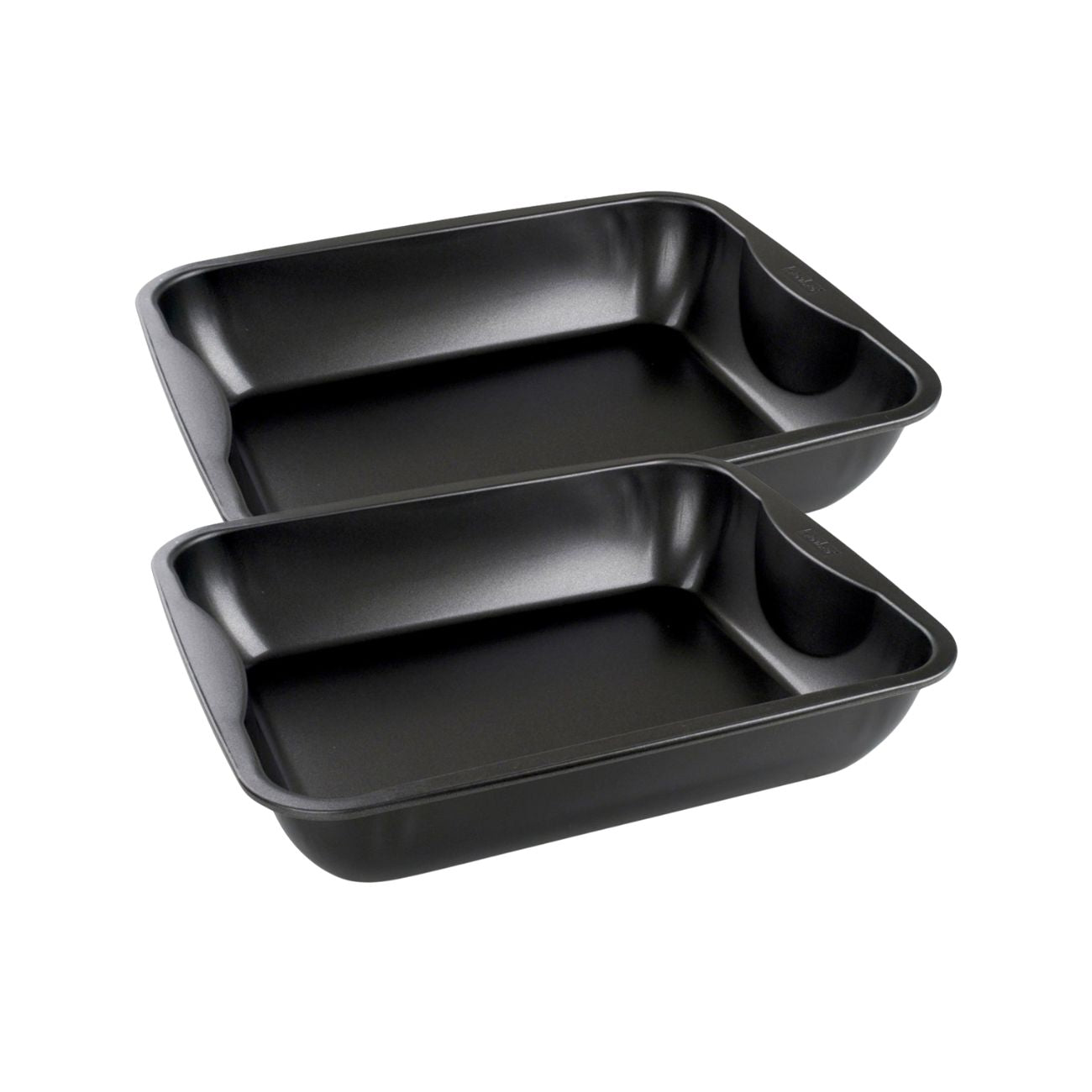 Zenker - Ensemble De 2 Plats À Four Xxl Rectangle 40 X 34 Cm Zenker Spécial Cooking - Noir