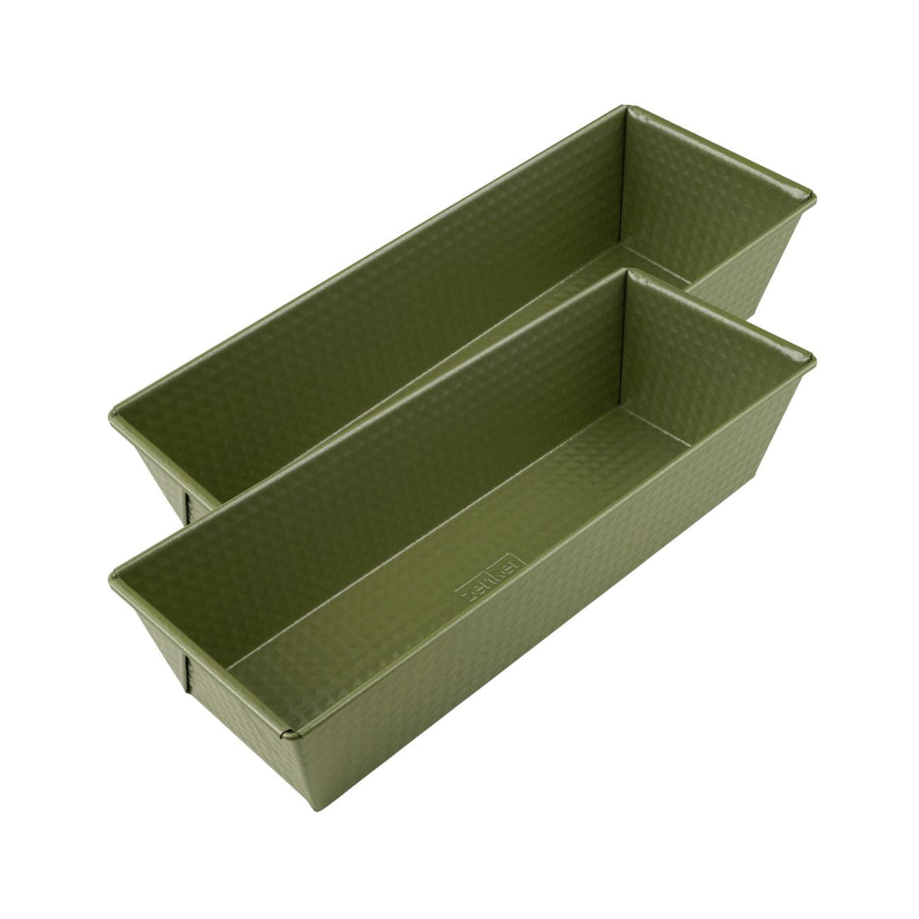 Zenker - Lot De 2 Moules À Gâteaux 30/30 Cm En Acier Zenker Green Vision - Vert