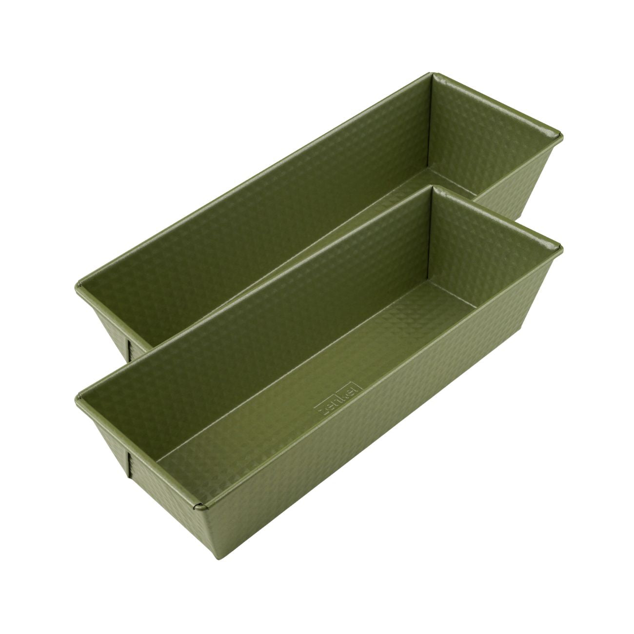 Zenker - Lot De 2 Moules À Gâteaux 30/30 Cm En Acier Zenker Green Vision - Vert