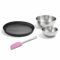 Zenker - Set De 4 Ustensiles De Pâtisserie Moule À Gâteaux 2 Bols Et Spatule Pâtisserie Black Metallic Black Mettallic Zenker Black Mettallic - Noir