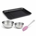 Zenker - Set De 4 Ustensiles De Pâtisserie Moule À Gâteaux 2 Bols Et Spatule Pâtisserie Black Mettallic Black Mettallic Zenker Black Mettallic - Noir