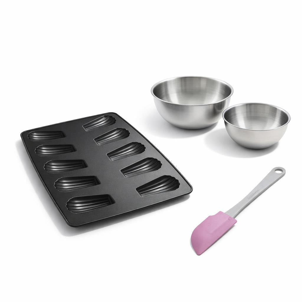 Zenker - Set De 4 Ustensiles De Pâtisserie Moule À Gâteaux Bols Et Spatule Spécial Crountries Spécial Crountries Zenker Spécial Crountries - Noir