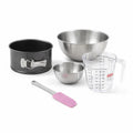 Zenker - Set De 5 Ustensiles De Pâtisserie Moule À Gâteaux Bols Spatule Et Verre Doseur Black Mettallic Black Mettallic Zenker Black Mettallic - Noir