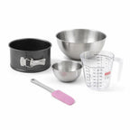 Zenker - Set De 5 Ustensiles De Pâtisserie Moule À Gâteaux Bols Spatule Et Verre Doseur Black Mettallic Black Mettallic Zenker Black Mettallic - Noir