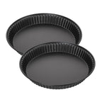 Zenker - Lot De 2 Moules À Quiche Lorraine 30 Cm Zenker Spécial Countries - Noir