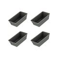Zenker - Lot De 4 Mini Moules À Cakes 15 Cm Zenker Special Mini - Noir