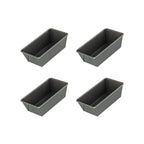 Zenker - Lot De 4 Mini Moules À Cakes 15 Cm Zenker Special Mini - Noir