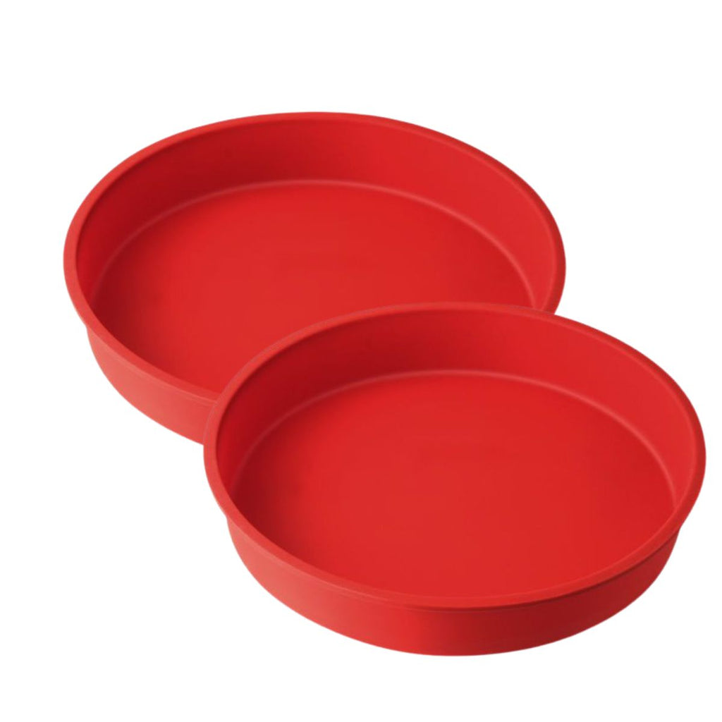 Dr Oetker - Deux Moules À Manqué En Silicone De 26 Cm Dr. Oetker Flexxibel Love - Rouge