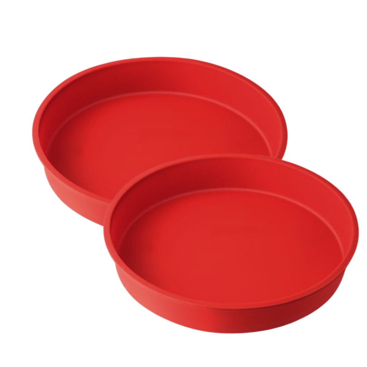 Dr Oetker - Deux Moules À Manqué En Silicone De 26 Cm Dr. Oetker Flexxibel Love - Rouge