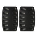 Zenker - Lot De 2 Moules À Madeleines 12 Empreintes Zenker Spécial Countries - Noir