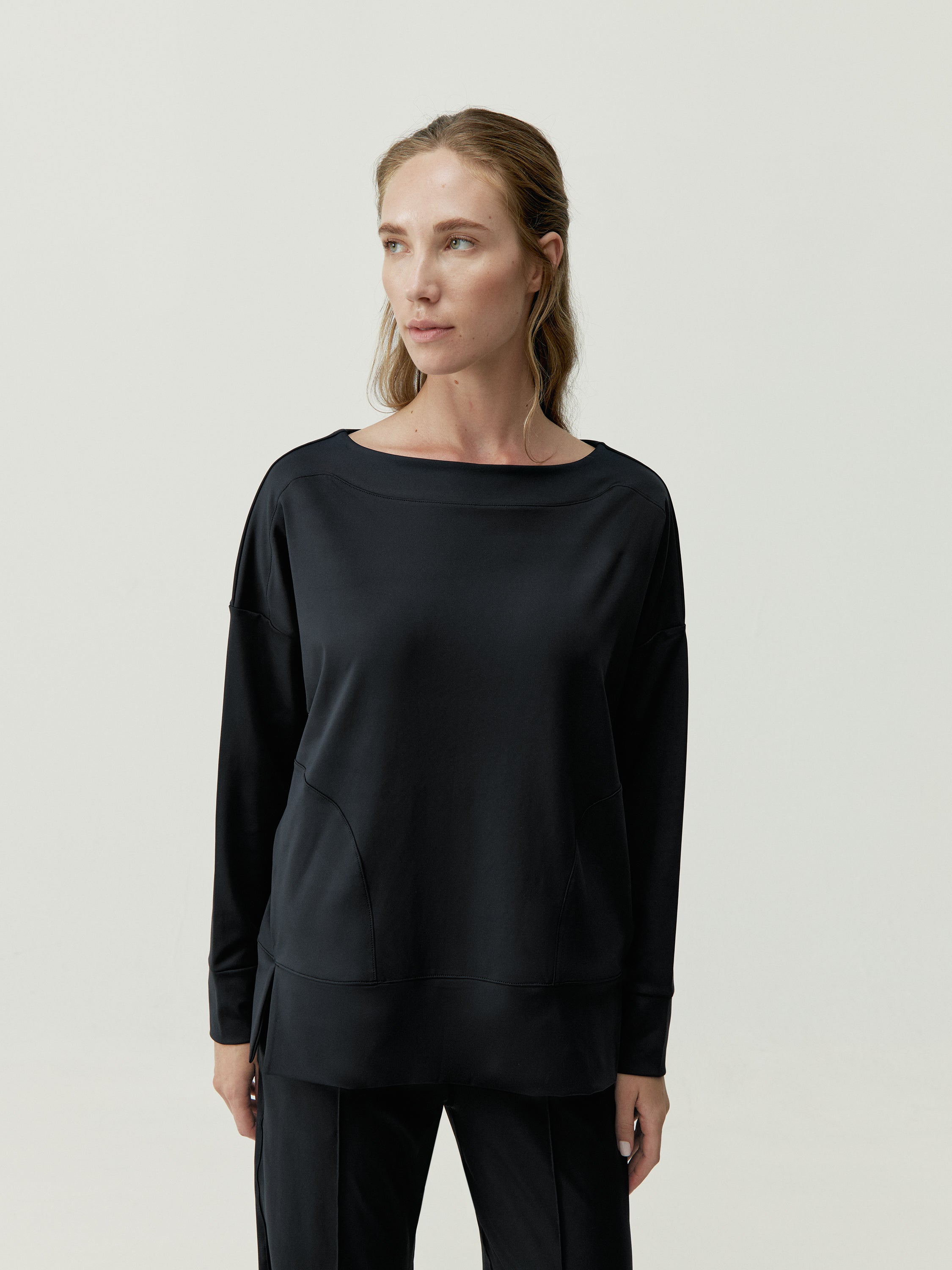 Sweat-Shirt Malik - Noir - Femme
