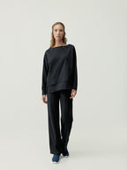 Sweat-Shirt Malik - Noir - Femme
