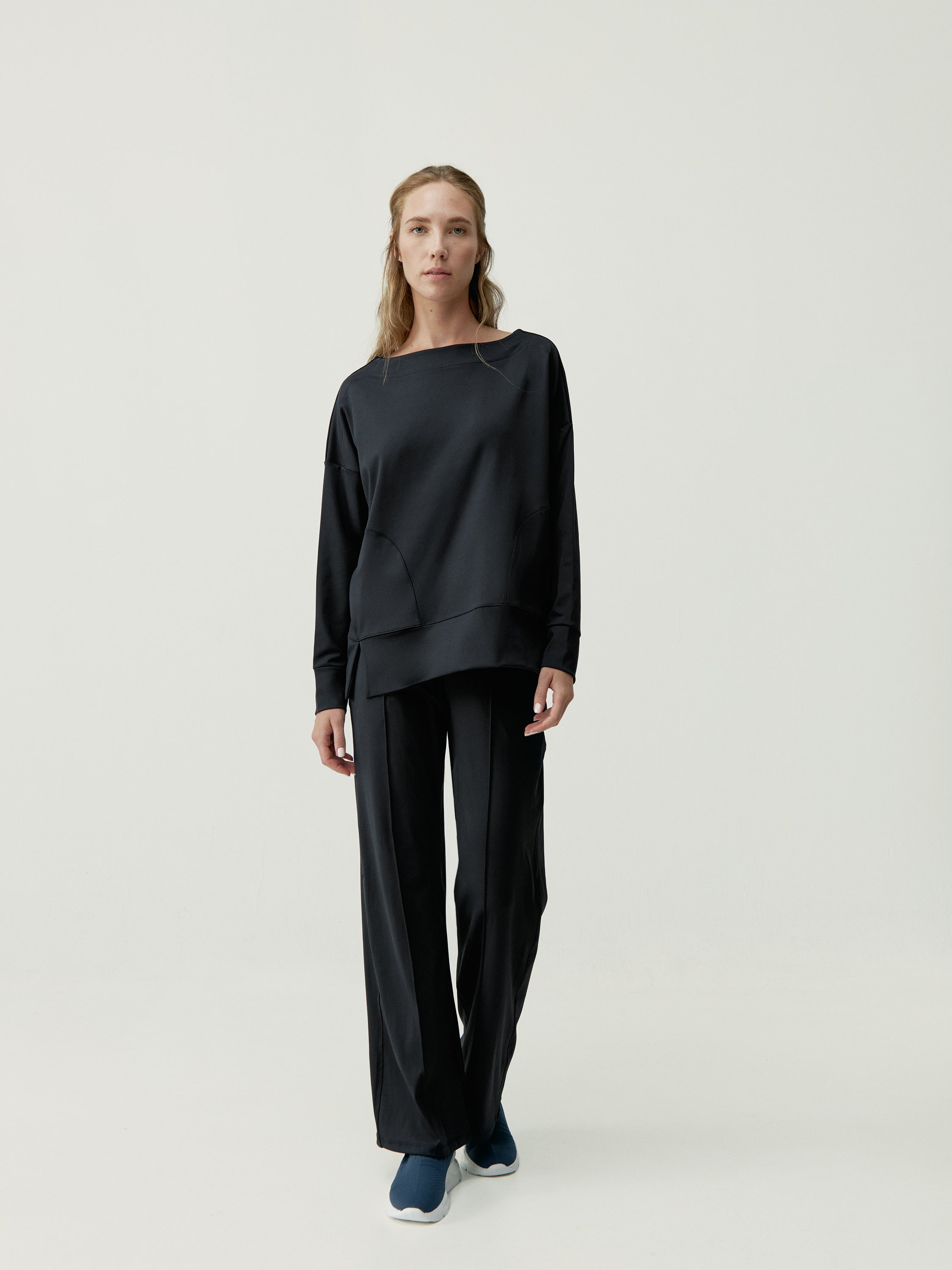 Sweat-Shirt Malik - Noir - Femme