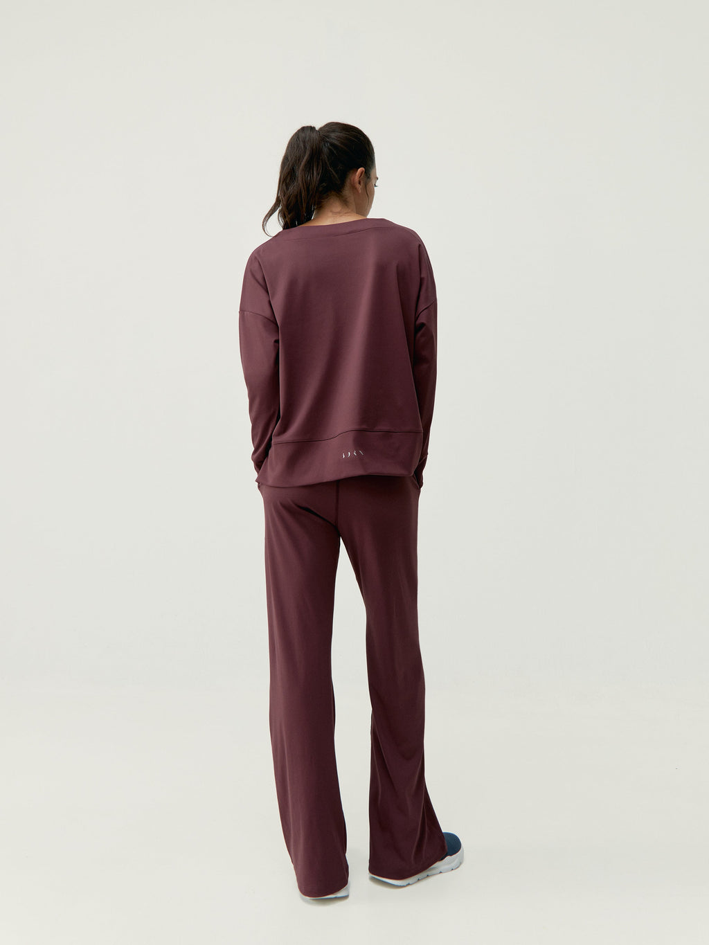 Sweatshirt Malik - Cerise Noire - Femme