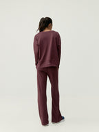Sweatshirt Malik - Cerise Noire - Femme