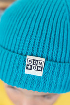Bonnet - Bleu En Tricot