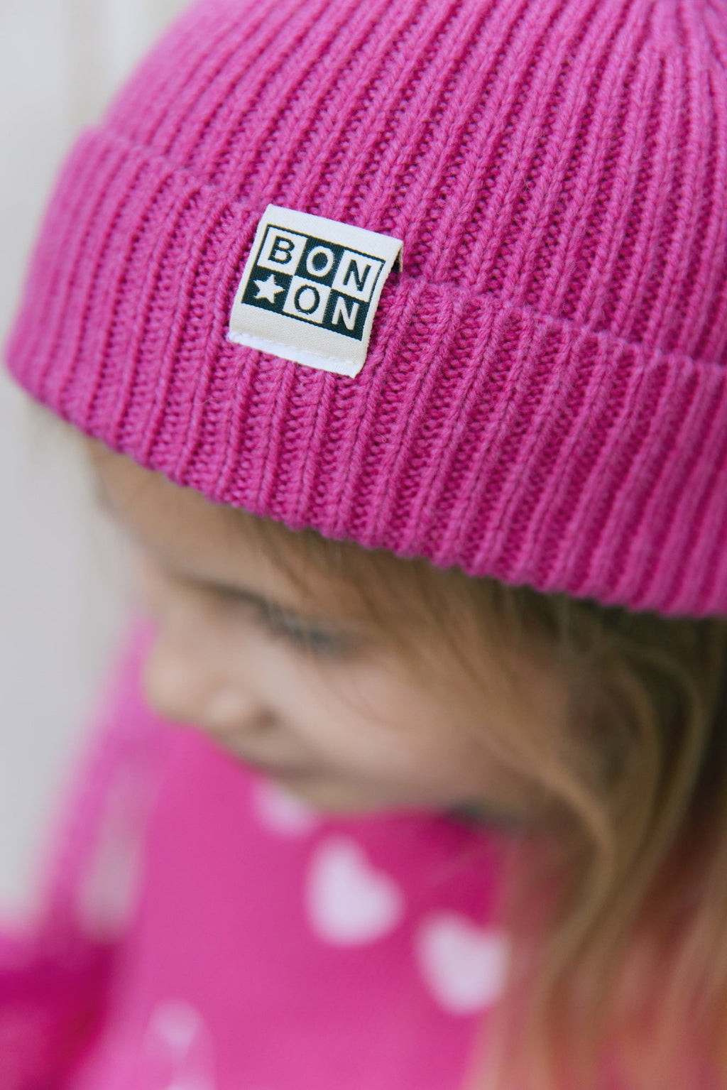 Bonnet - Rose En Tricot
