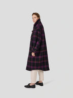 Manteau De Marine En Laine District Wineberry