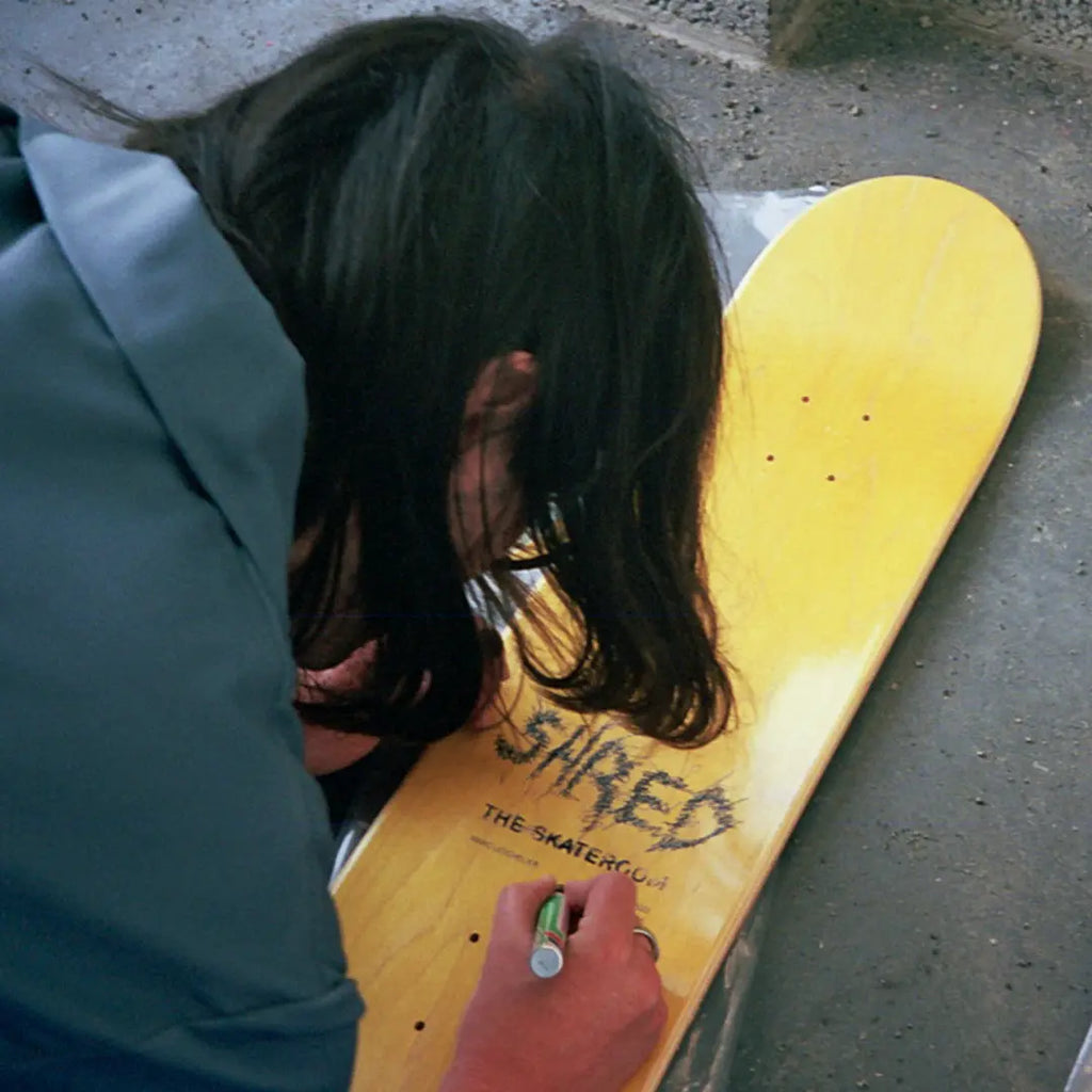 Marc Leschelier Shred 8 Dark Grey Skateboard