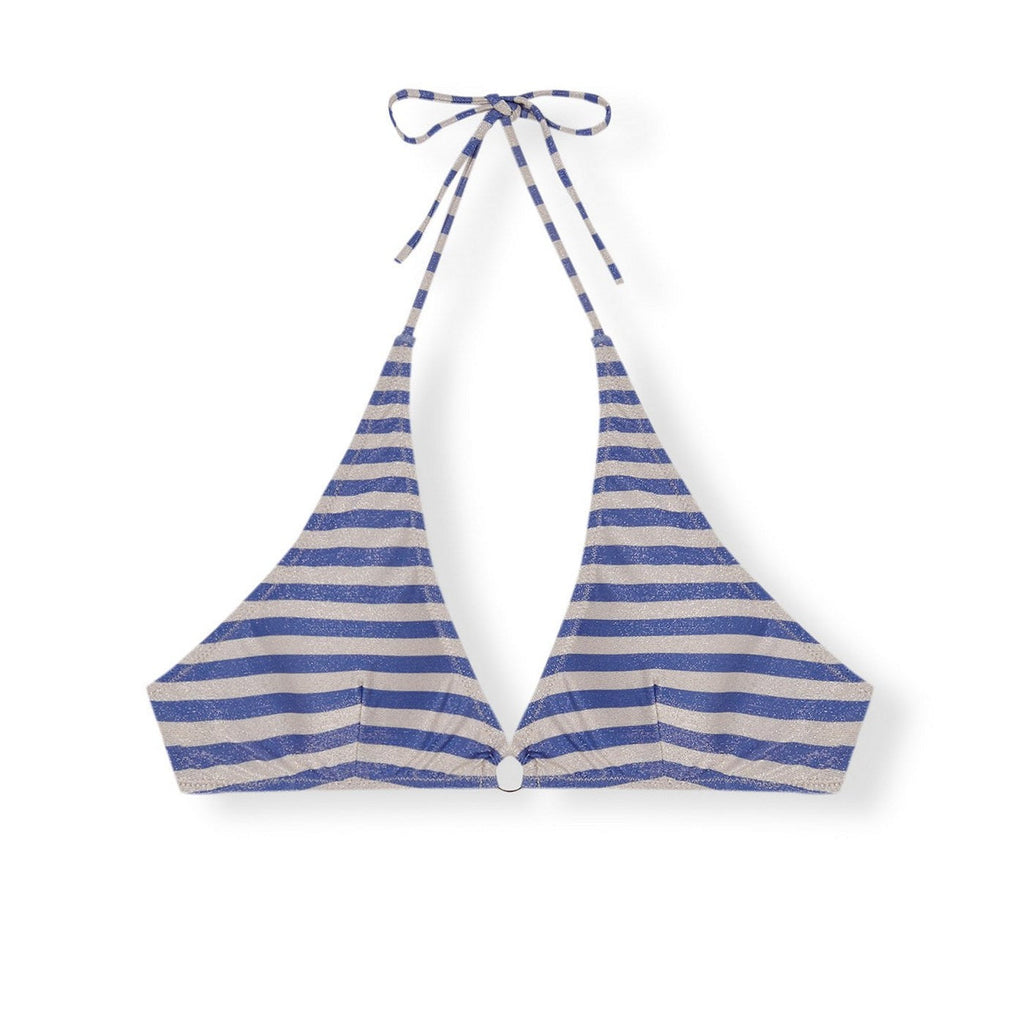 Haut De Bikini Marin Halter - Bleu