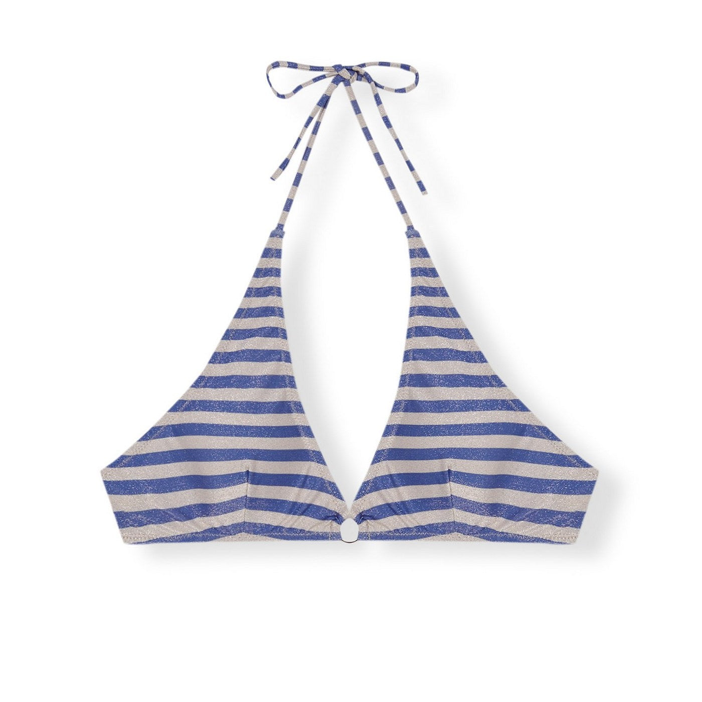 Haut De Bikini Marin Halter - Bleu