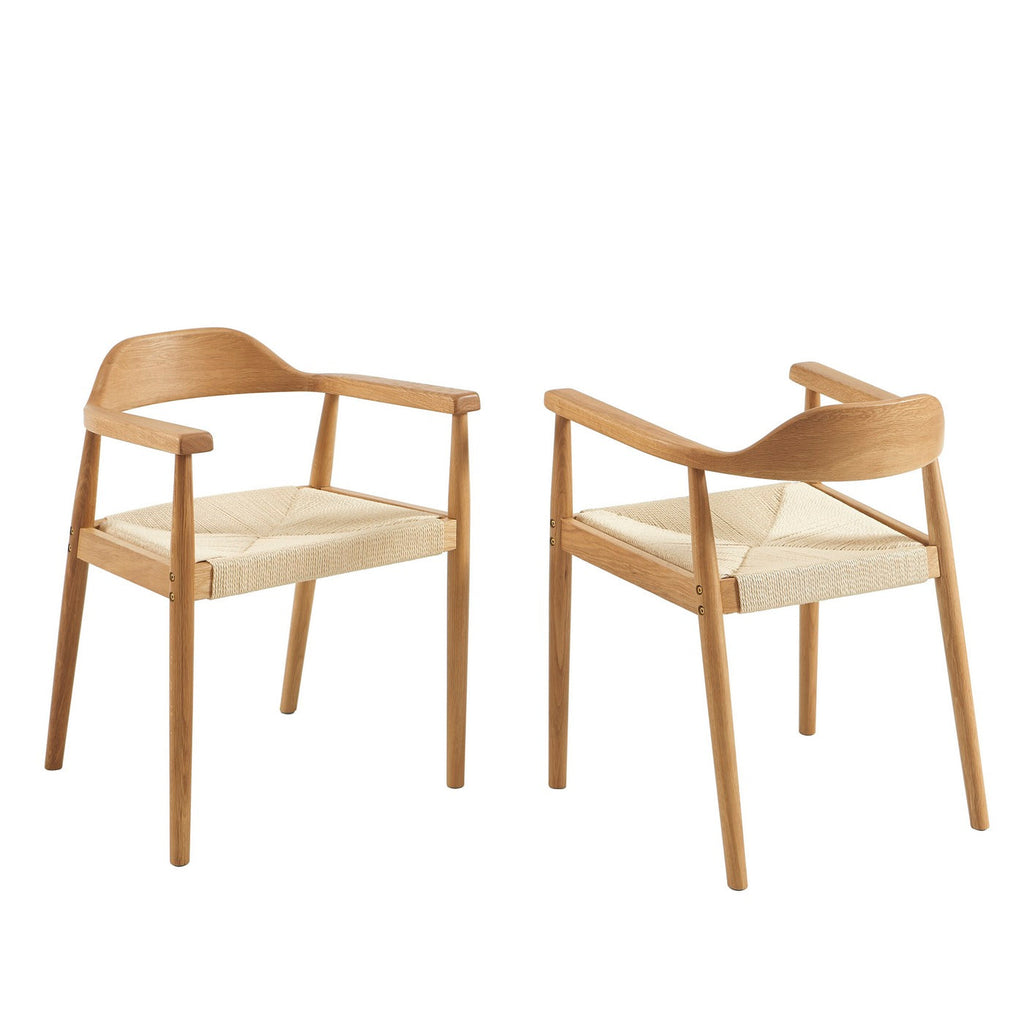 Martie - Chaises - Chêne Massif Et Corde