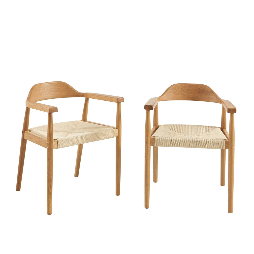Martie - Chaises - Chêne Massif Et Corde