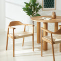 Martie - Chaises - Chêne Massif Et Corde