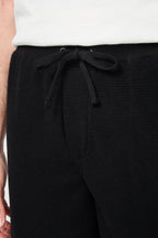 Short Thermique Brossé - Noir - Homme
