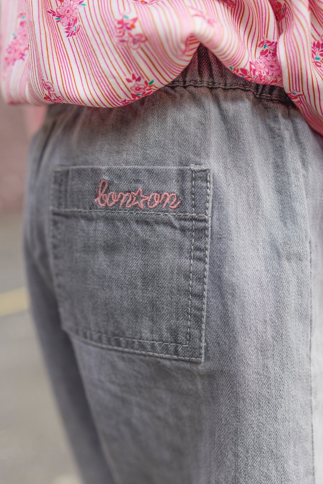 Pantalon - Jade Chambray Gris