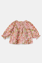Blouse - Flower Edelweiss Rose Clair