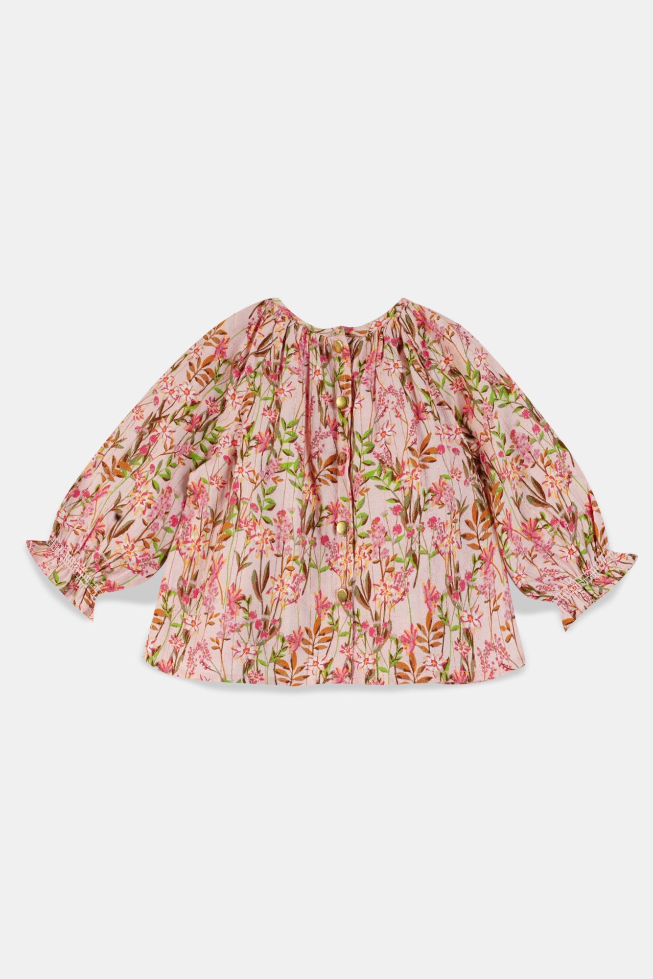 Blouse - Flower Edelweiss Rose Clair