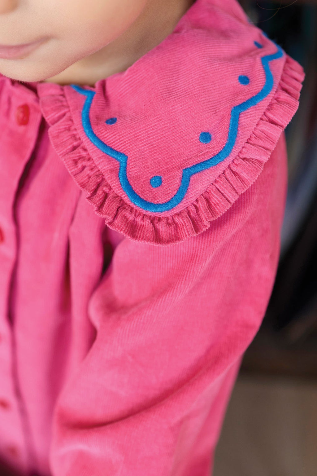 Robe - Heidi En Velours Rose
