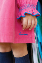 Robe - Heidi En Velours Rose