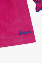 Robe - Heidi En Velours Rose