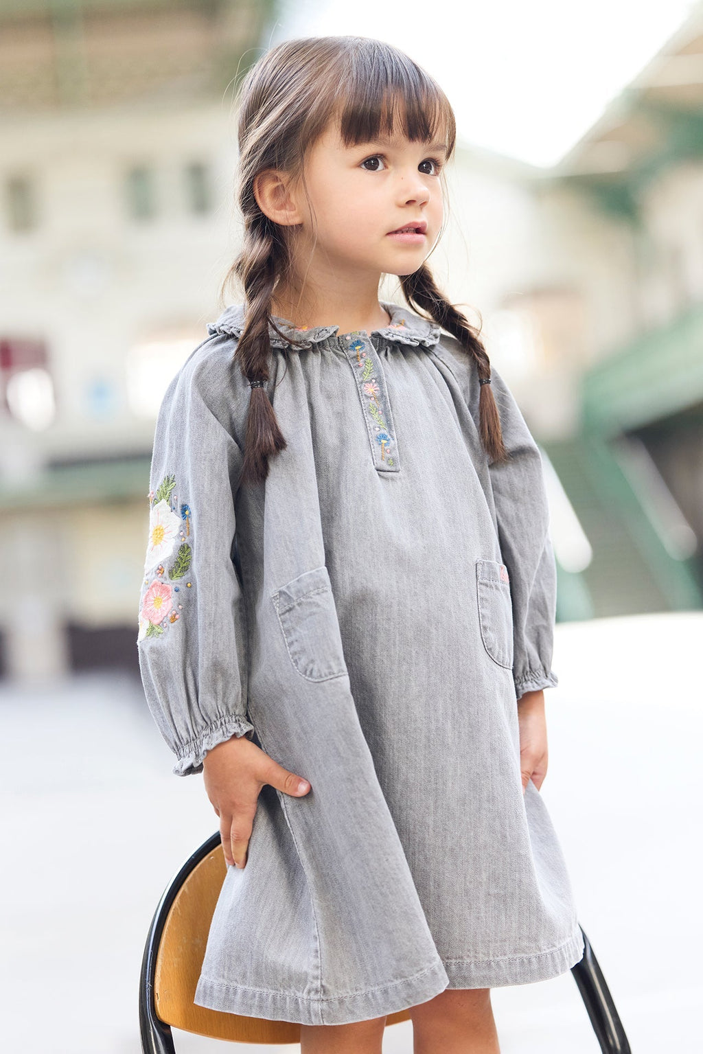 Robe - Deb Chambray Gris