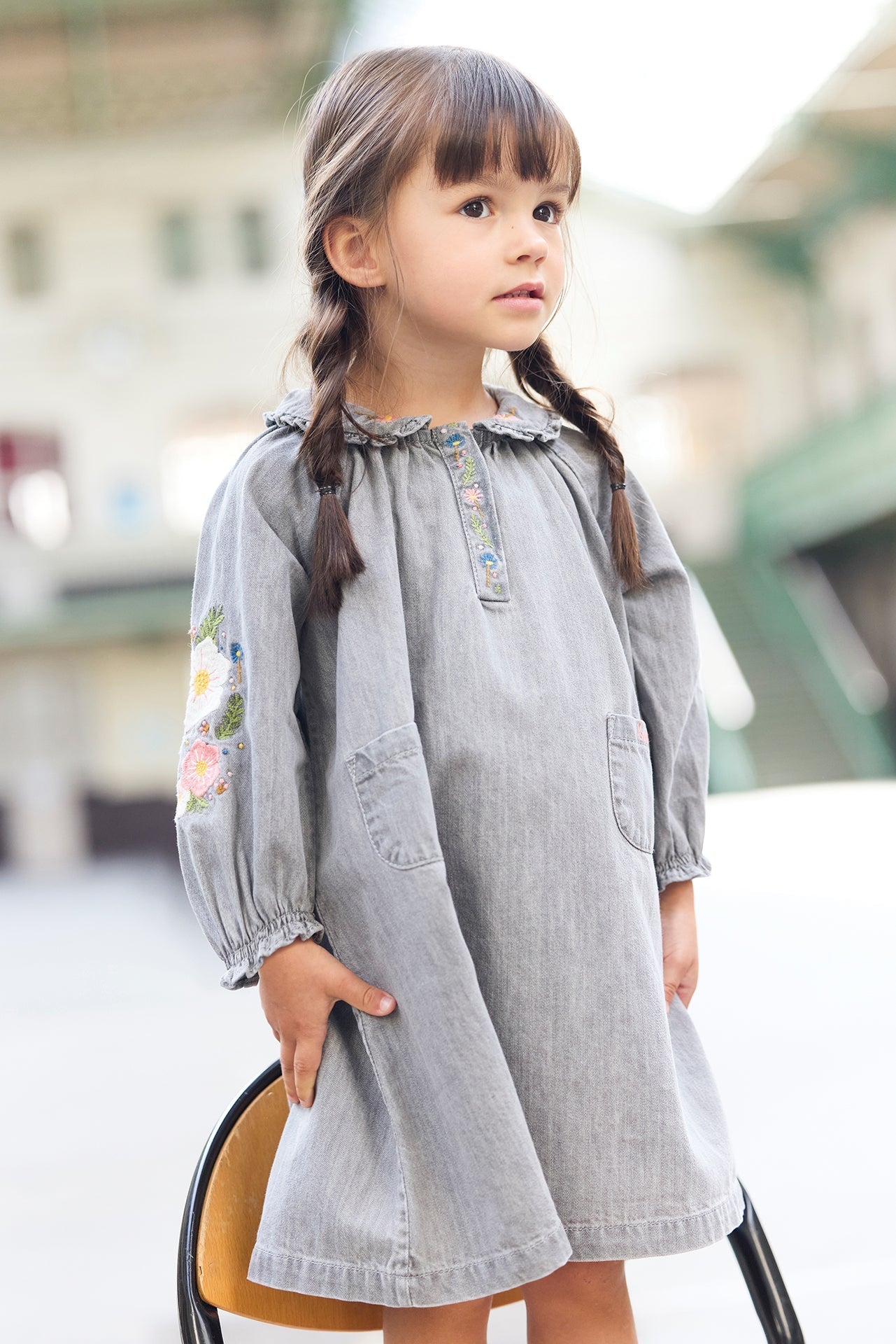 Robe - Deb Chambray Gris