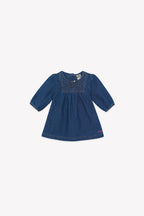 Robe - Dragée Chambray Bleu Matelassé