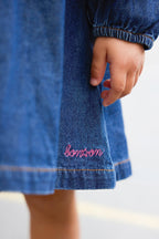 Robe - Dragée Chambray Bleu Matelassé