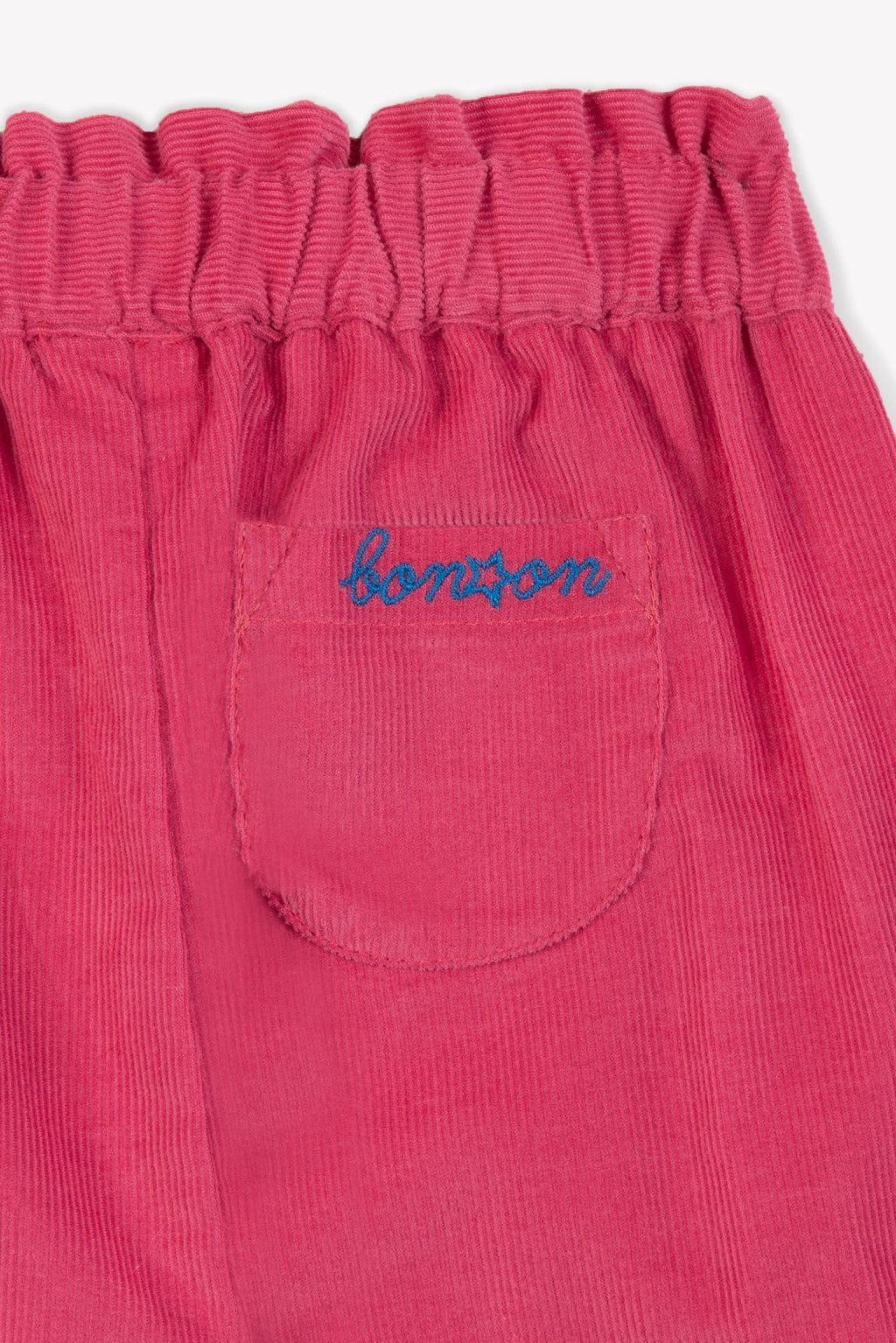 Pantalon - Biscotte En Velours Rose