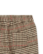 Pantalon - Gino Marron Bébé À Carreaux