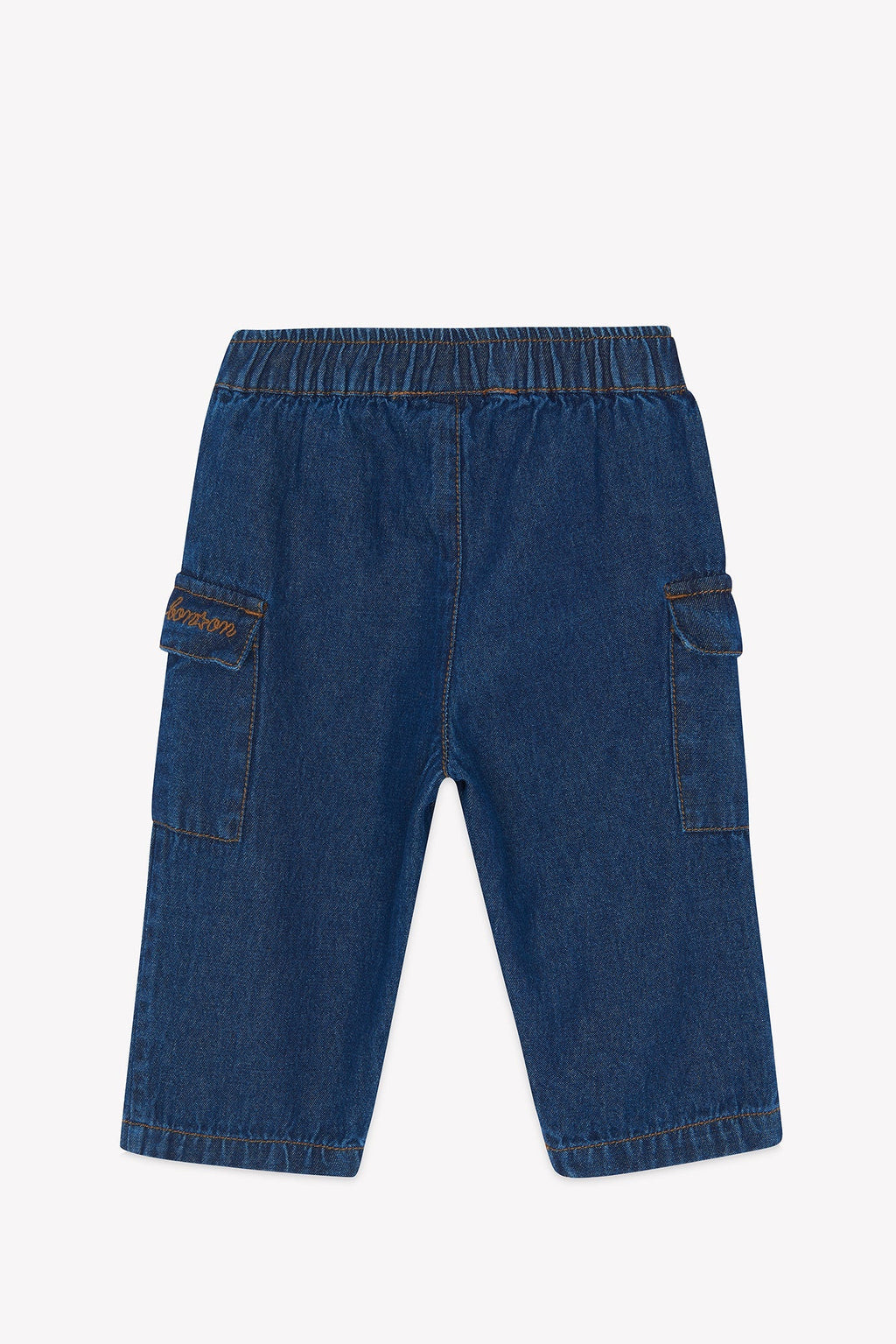 Pantalon - Cargo Chambray Bleu
