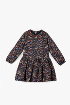 Robe - Frida Fleuri En Velour
