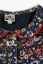 Robe - Frida Fleuri En Velour