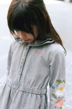 Robe - Jida Chambray Gris