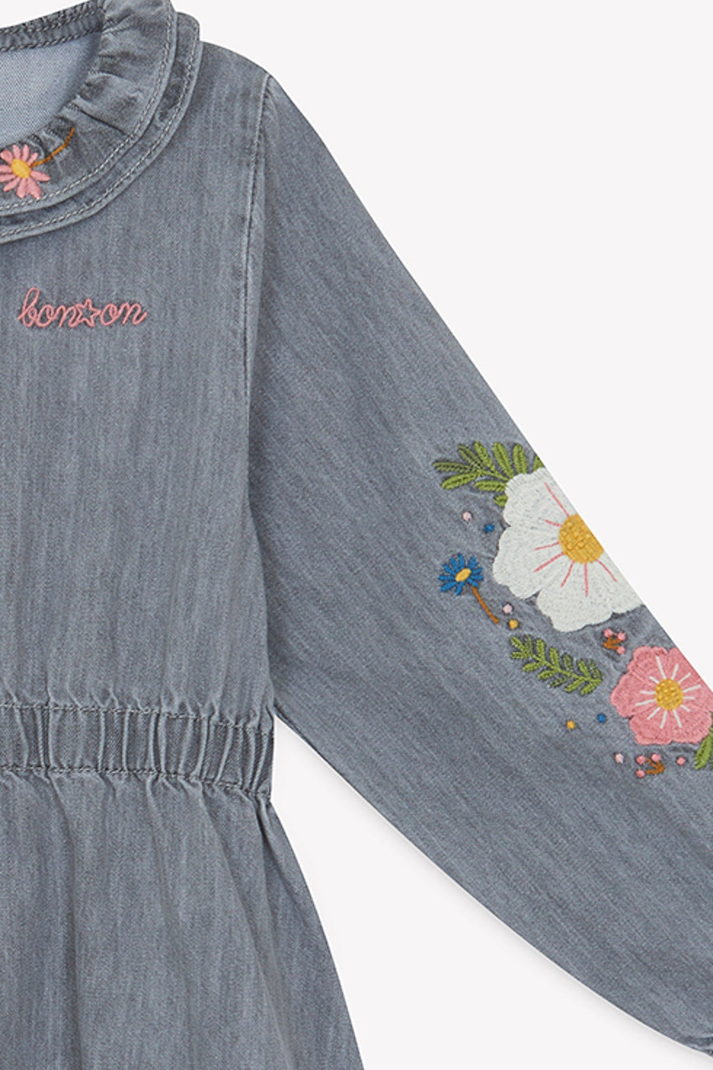 Robe - Jida Chambray Gris