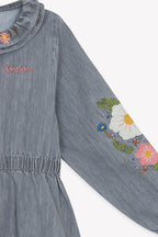 Robe - Jida Chambray Gris