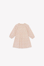 Robe - Jeli Imprimé Fleuri Rose