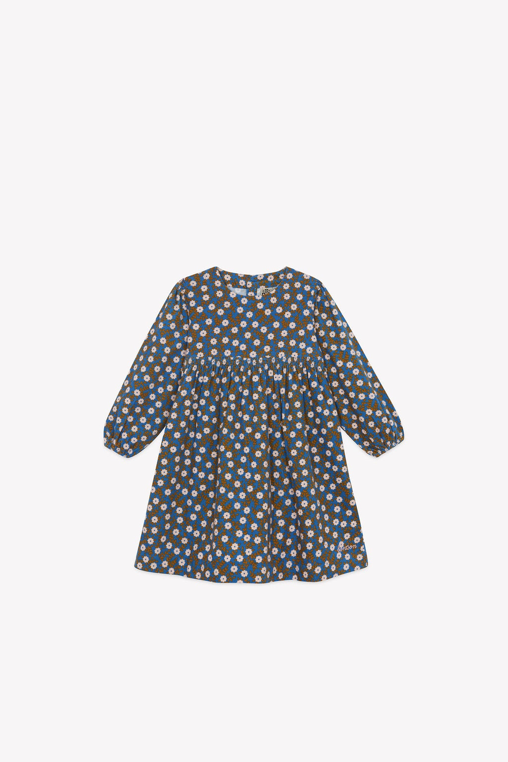 Robe - Jona Imprimé Fleuri Bleu