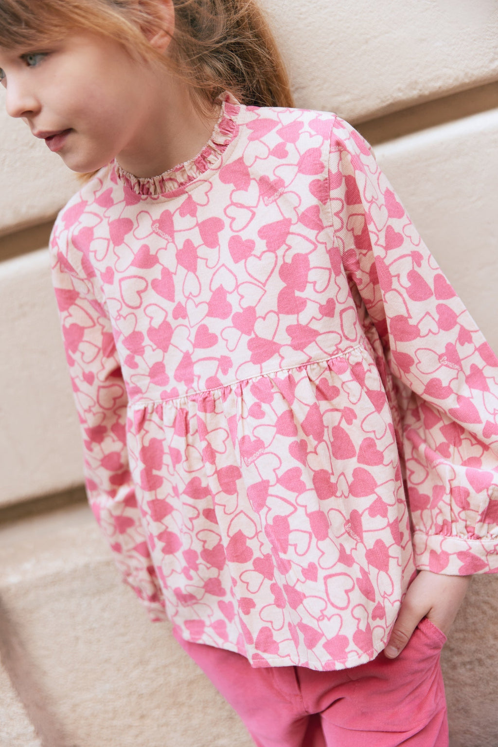 Blouse - Honey Motif Cœur